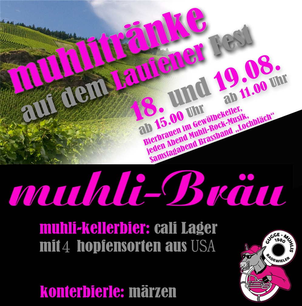 Muhli Bräu 2018 Laufener Fest